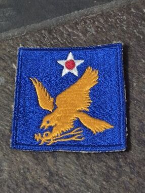 WWII USAAF  2nd Air force shoulder Patch